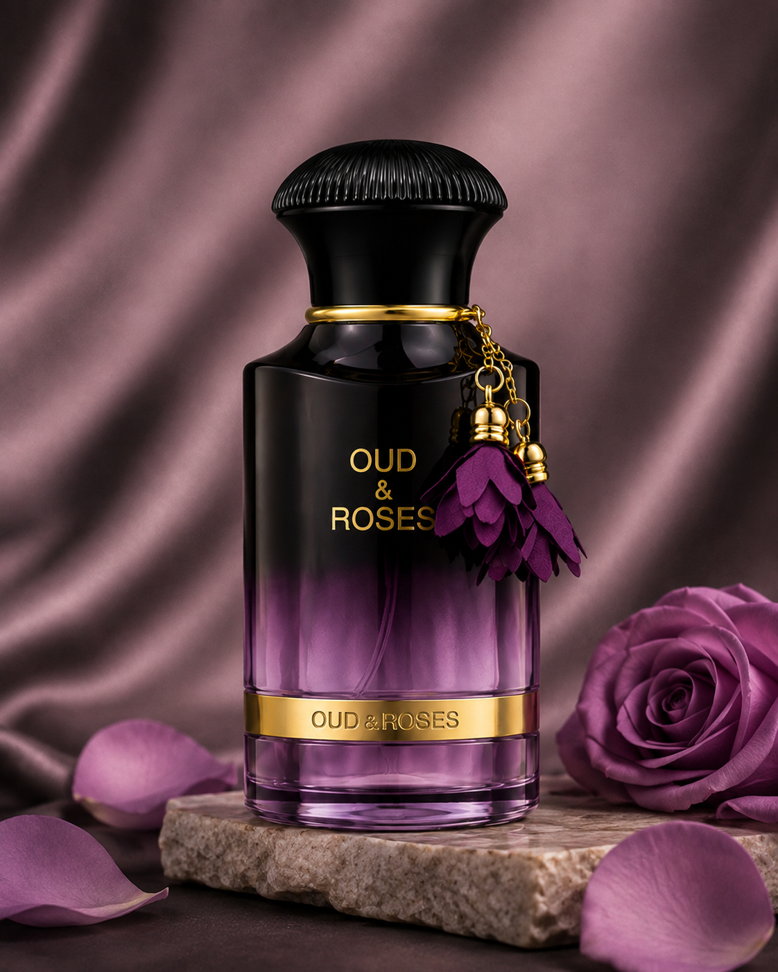 Ahmed al maghribi Oud & Roses Eau de Parfum - Image 3