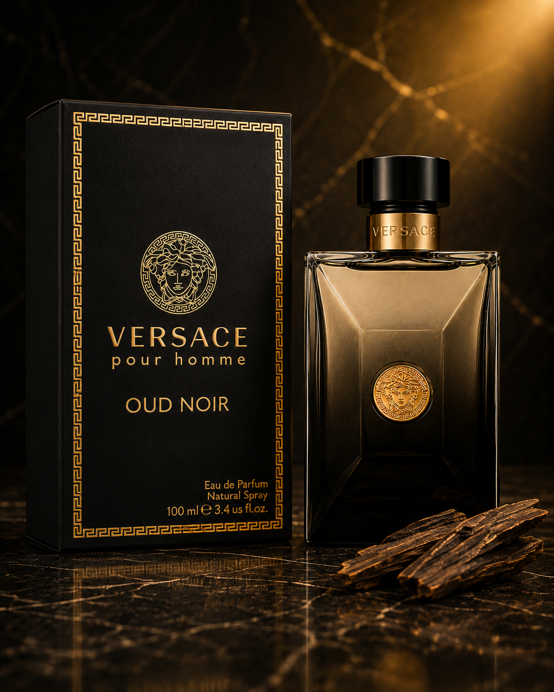 Versace Pour Homme Oud Noir Eau de Parfum - Image 2