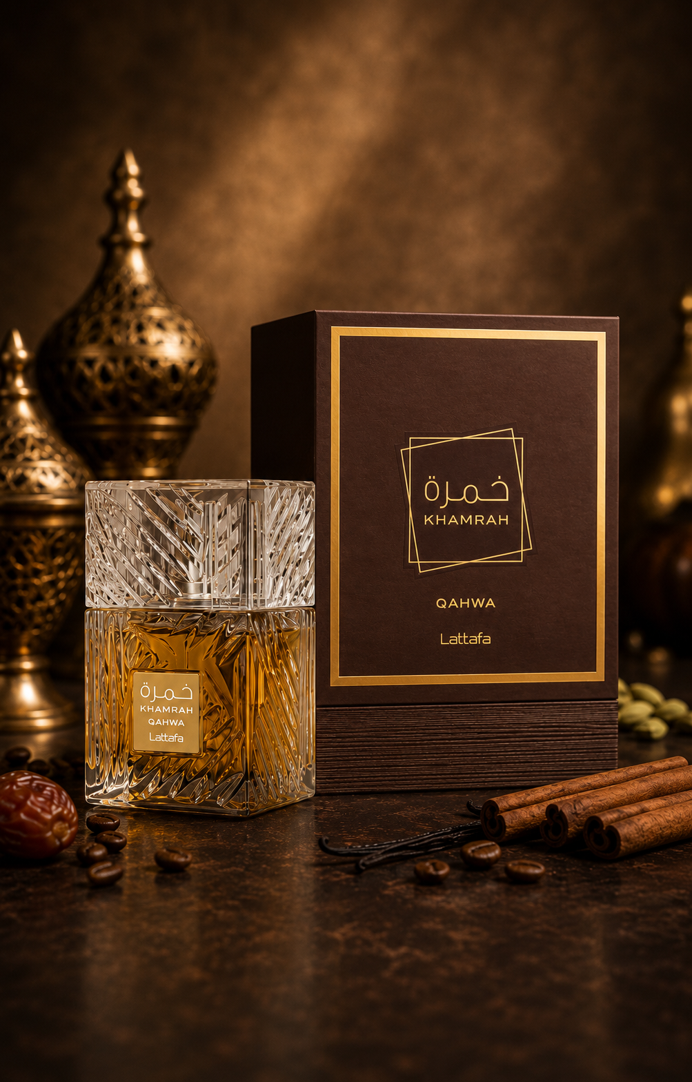 Lattafa Khamrah Qahwa Eau de Parfum 100ml