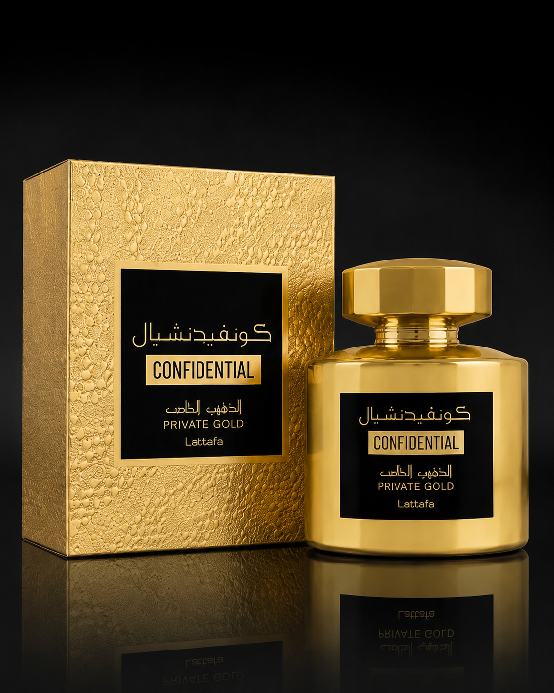 Lattafa Confidential Private Gold Eau de Parfum