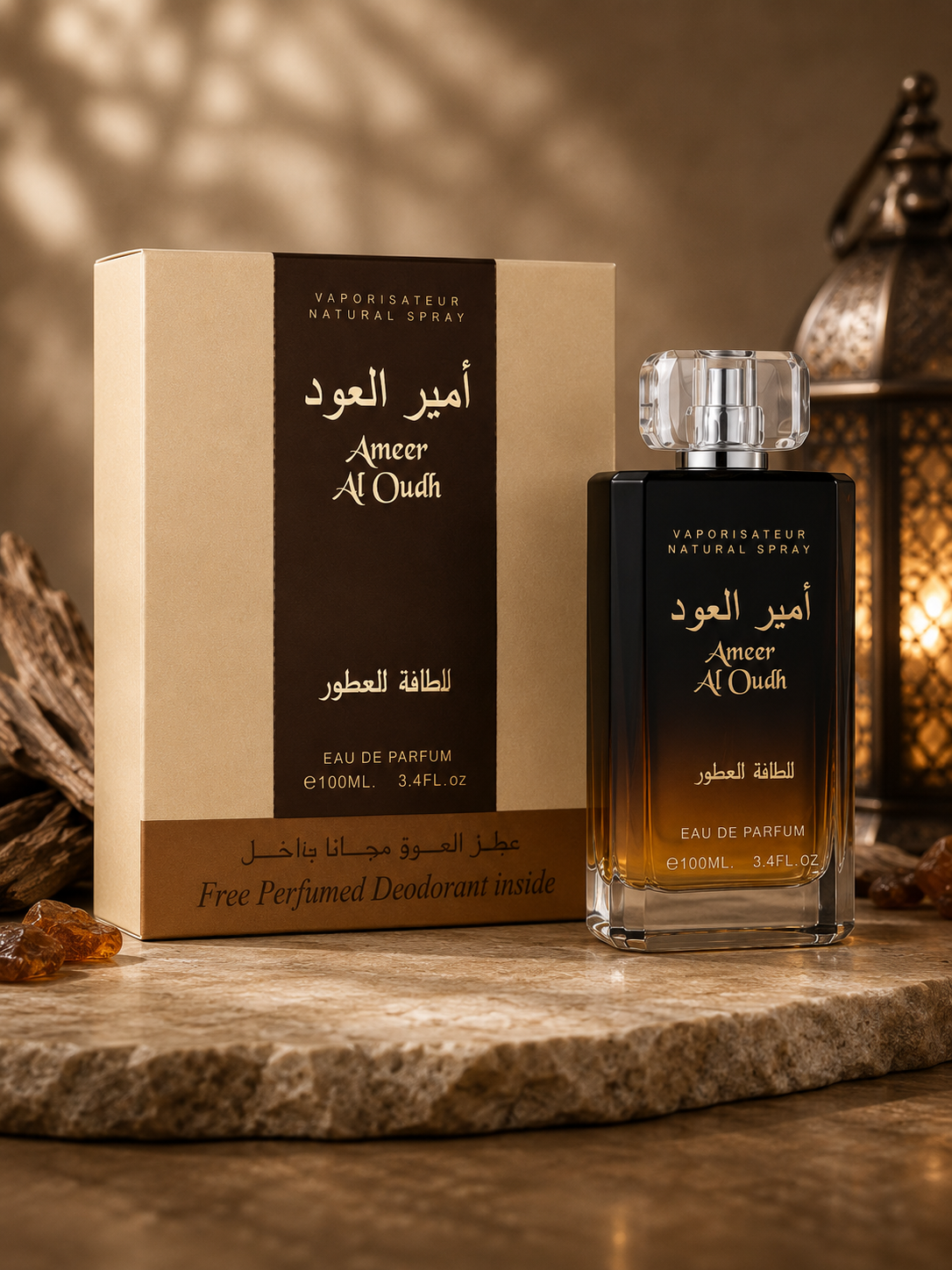 Lattafa Ameer Al Oudh Eau de Parfum 100ml - Image 2